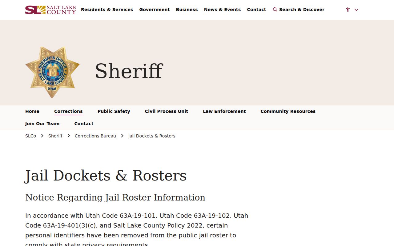 West Jordan residents directory county public roster